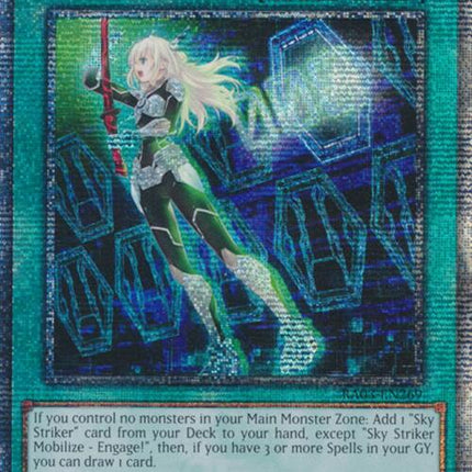 Sky Striker Mobilize - Engage! (Quarter Century Secret Rare) [RA03-EN269] Quarter Century Secret Rare