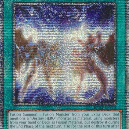 Fusion Destiny (Quarter Century Secret Rare) [RA03-EN270] Quarter Century Secret Rare