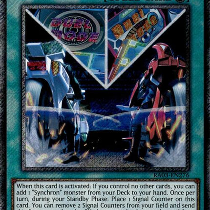 On Your Mark, Get Set, DUEL! (Platinum Secret Rare) [RA03-EN276] Platinum Secret Rare