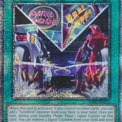 On Your Mark, Get Set, DUEL! (Quarter Century Secret Rare) [RA03-EN276] Quarter Century Secret Rare
