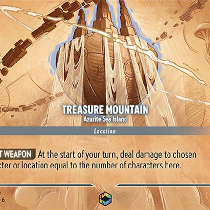 Treasure Mountain - Azurite Sea Island (Enchanted) (222/204) [Azurite Sea]