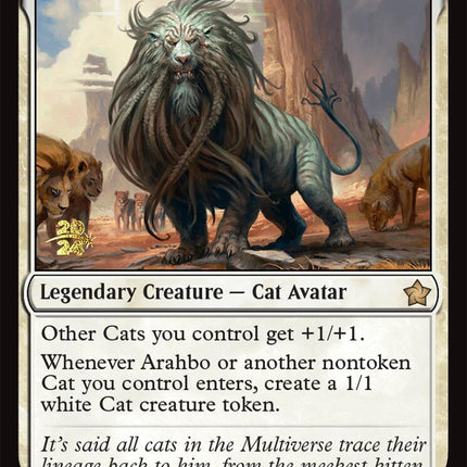 Arahbo, the First Fang [Foundations Prerelease Promos]