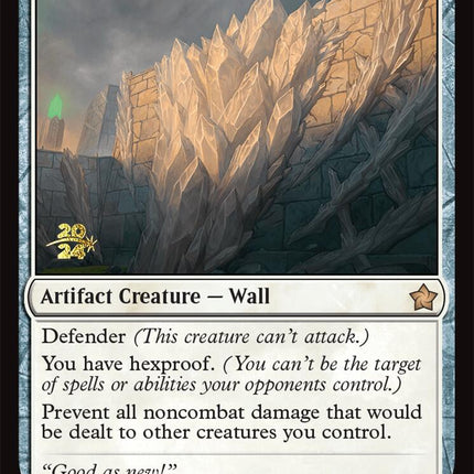 Crystal Barricade [Foundations Prerelease Promos]