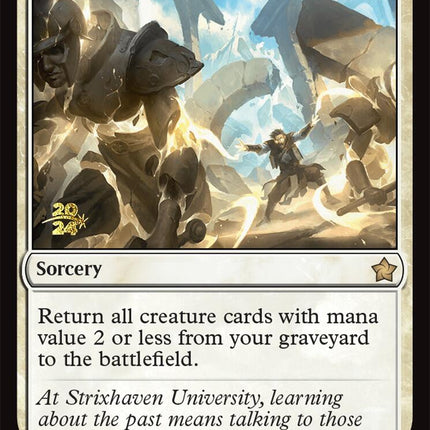 Raise the Past [Foundations Prerelease Promos]