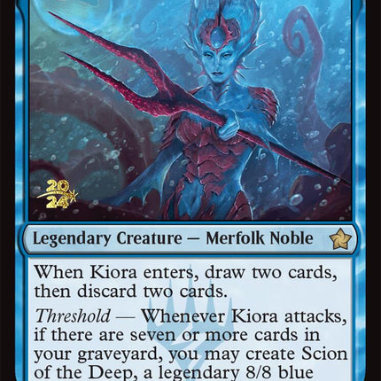 Kiora, the Rising Tide [Foundations Prerelease Promos]