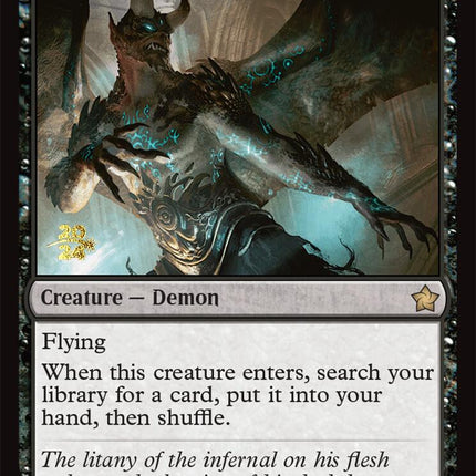 Rune-Scarred Demon [Foundations Prerelease Promos]