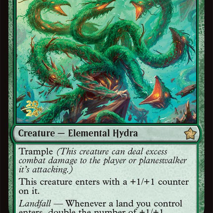 Mossborn Hydra [Foundations Prerelease Promos]