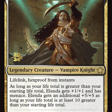Elenda, Saint of Dusk [Foundations Prerelease Promos]
