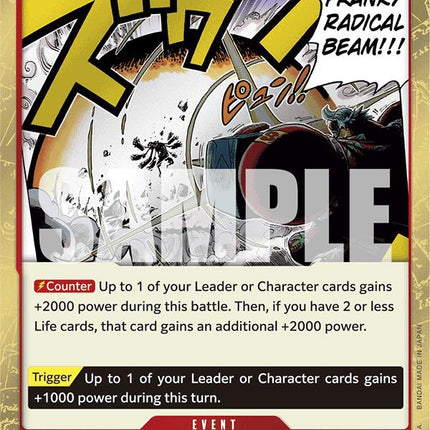 Radical Beam!! (Jolly Roger Foil) [Premium Booster -The Best-]