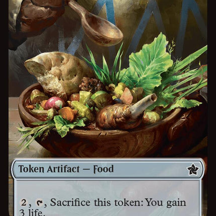 Food // Treasure Double-Sided Token [Foundations Tokens]