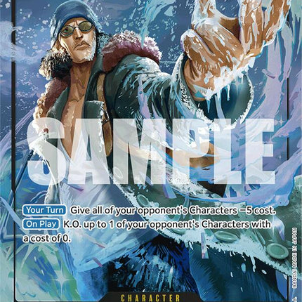 Kuzan (OP02-121) (Alternate Art) [Premium Booster -The Best-]