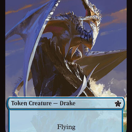 Drake // Goblin Doubled-Sided Token [Foundations Tokens]