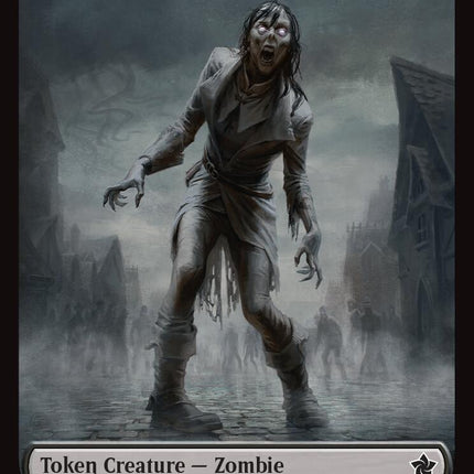 Goblin // Zombie Doubled-Sided Token [Foundations Tokens]