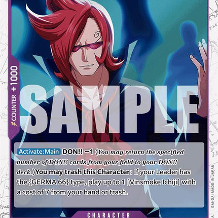 Vinsmoke Ichiji (OP06-060) (Jolly Roger Foil) [Premium Booster -The Best-]