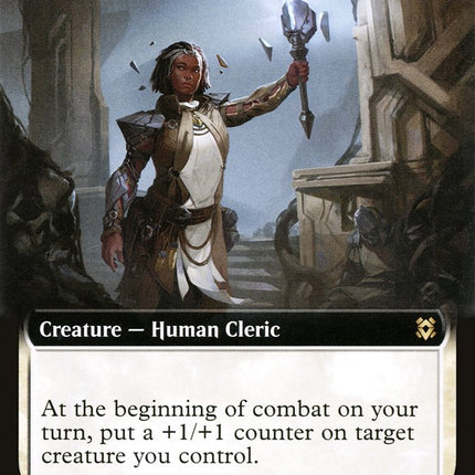Luminarch Aspirant (Extended Art) [Zendikar Rising]