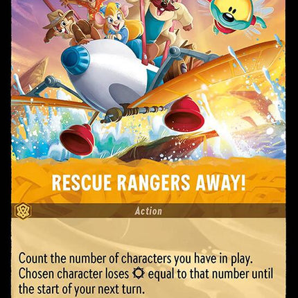 Rescue Rangers Away! (10/P2) [Promo Cards]