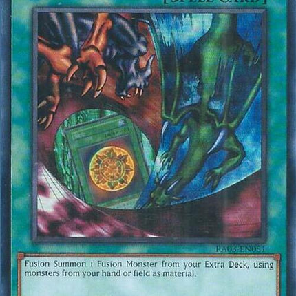 Polymerization (Alternate Art) [RA03-EN051] Super Rare