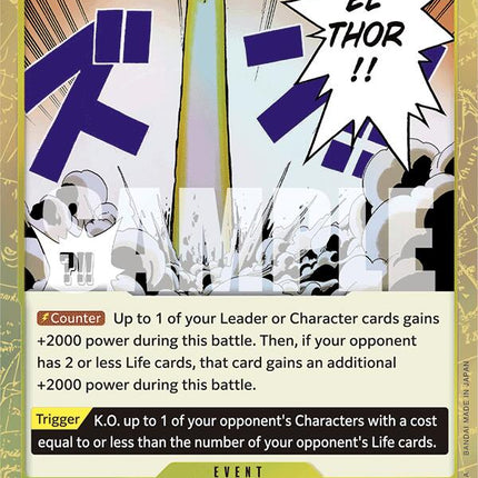 El Thor (Textured Foil) [Premium Booster -The Best-]