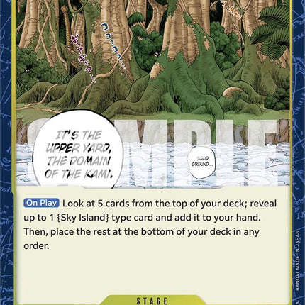 Upper Yard (Textured Foil) [Premium Booster -The Best-]
