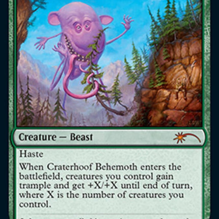 Craterhoof Behemoth (375) [Secret Lair Drop Series]