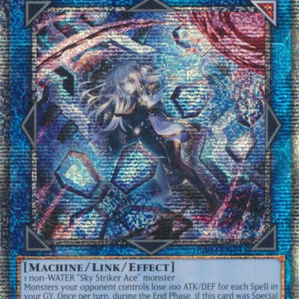 Sky Striker Ace - Shizuku (Alternate Art) (Quarter Century Secret Rare) [RA03-EN043] Quarter Century Secret Rare
