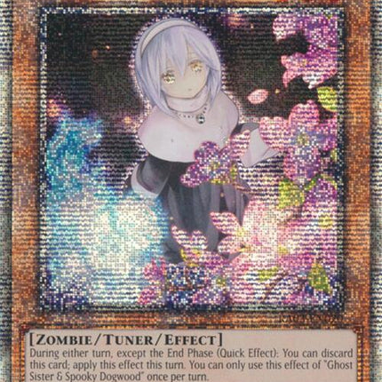 Ghost Sister & Spooky Dogwood (Alternate Art) (Quarter Century Secret Rare) [RA03-EN020] Quarter Century Secret Rare