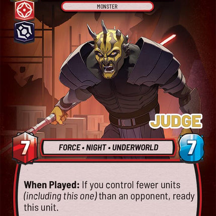 Savage Opress - Monster (1/2) (1/2) [Judge Promos]
