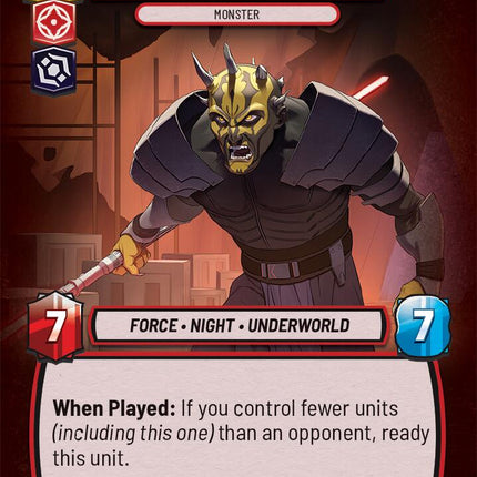 Savage Opress - Monster (1/2) (1/2) [Store Showdown Promos]
