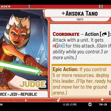Ahsoka Tano - Snips (011/257) (011/257) [Judge Promos]