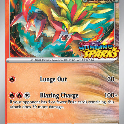 Gouging Fire (151) [Scarlet & Violet: Black Star Promos]