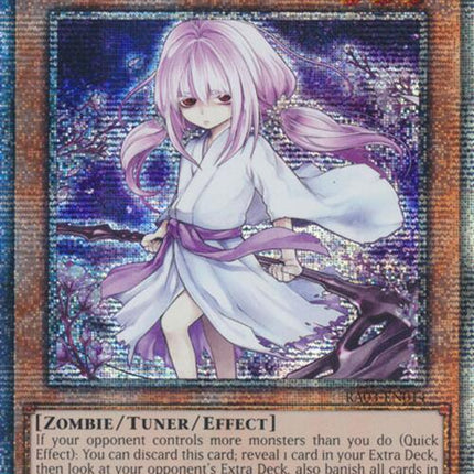 Ghost Reaper & Winter Cherries (Alternate Art) (Quarter Century Secret Rare) [RA03-EN014] Quarter Century Secret Rare
