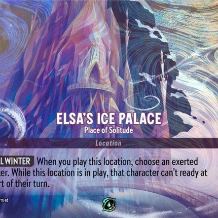 Elsa's Ice Palace - Place of Solitude (7) [Promo Cards]