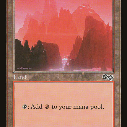 Mountain (343) [Urza's Saga]