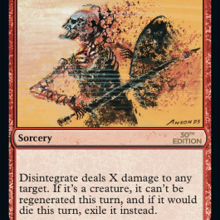 Disintegrate [30th Anniversary Edition]