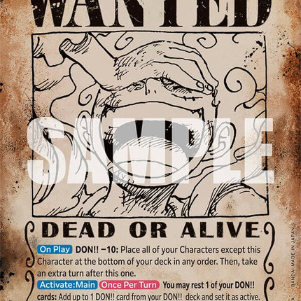 Monkey.D.Luffy (Wanted Poster) [Emperors in the New World]