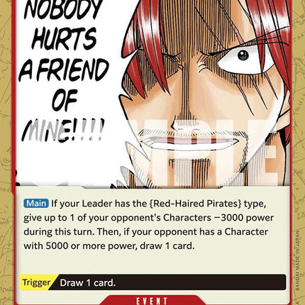 Nobody Hurts a Friend of Mine!!!! [Emperors in the New World]