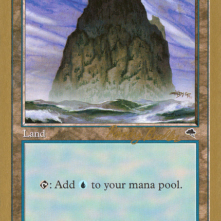 Island (rb337) (Randy Buehler) [World Championship Decks 1998]