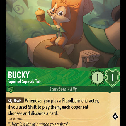 Bucky - Squirrel Squeak Tutor (Errata Version) (73/204) [Rise of the Floodborn]
