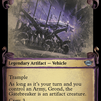 Grond, the Gatebreaker [The Lord of the Rings: Tales of Middle-Earth Showcase Scrolls]