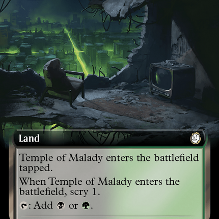 Temple of Malady (Extended Art) (Surge Foil) [Fallout]