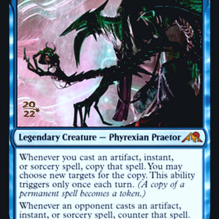 Jin-Gitaxias, Progress Tyrant [Kamigawa: Neon Dynasty Prerelease Promos]