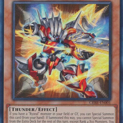Sword Ryzeal [CRBR-EN001] Ultra Rare