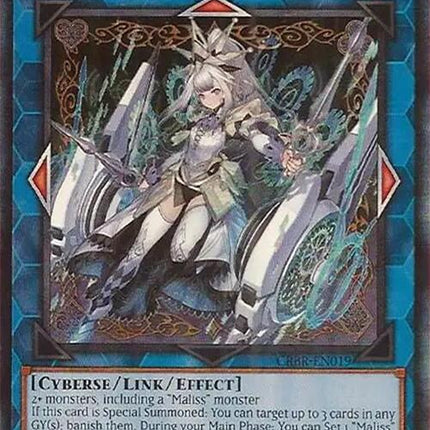 Maliss Q White Binder (CR) [CRBR-EN019] Collector's Rare
