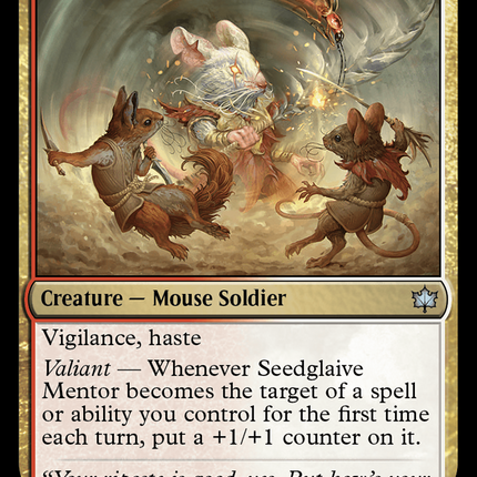 Seedglaive Mentor [Bloomburrow]