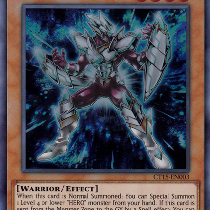 Elemental Hero Solid Soldier [CT15-EN003] Ultra Rare