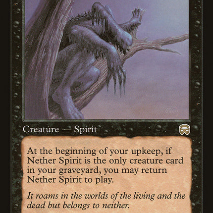 Nether Spirit [Mercadian Masques]