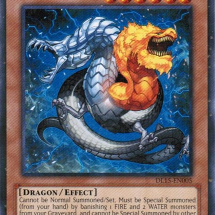 Frost and Flame Dragon (Blue) [DL15-EN005] Rare
