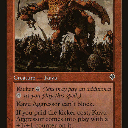 Kavu Aggressor [Invasion]