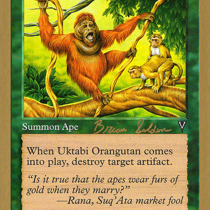 Uktabi Orangutan (Brian Selden) [World Championship Decks 1998]