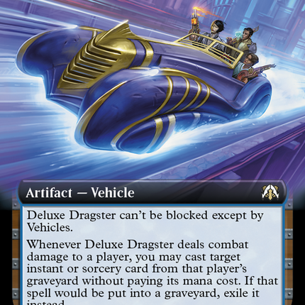 Deluxe Dragster (Extended Art) [March of the Machine Commander]